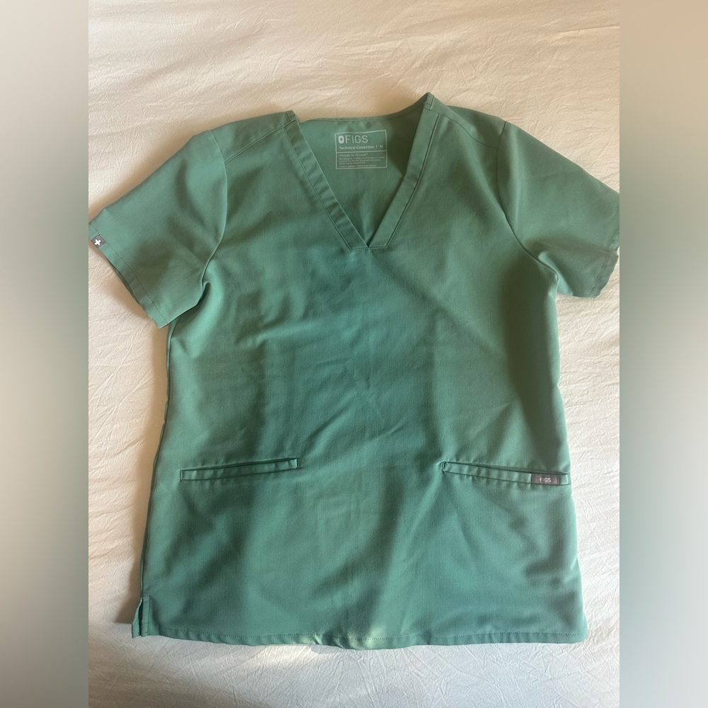 Figs Casma Top M Jade